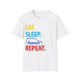 JDM Element Blue Short Sleeve Tee