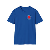 Vandal Racing Red Sun logo T-Shirt | Minimal Chest Graphic