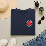 Vandal Racing Red Sun logo T-Shirt | Minimal Chest Graphic