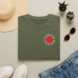 Vandal Racing Red Sun logo T-Shirt | Minimal Chest Graphic