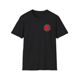 Vandal Racing Red Sun logo T-Shirt | Minimal Chest Graphic final