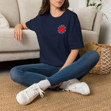Vandal Racing Red Sun logo T-Shirt | Minimal Chest Graphic final