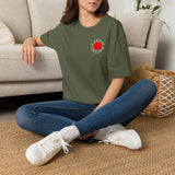 Vandal Racing Red Sun logo T-Shirt | Minimal Chest Graphic final