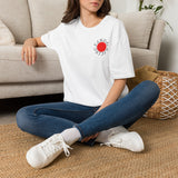 Vandal Racing Red Sun logo T-Shirt | Minimal Chest Graphic final