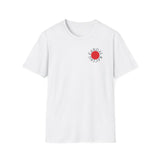 Vandal Racing Red Sun logo T-Shirt | Minimal Chest Graphic