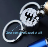 Turbo Deals Six-Speed Manual Shift Gear Keychain