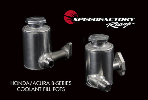 SpeedFactory Honda/Acura B-Series RACE Cooling System Fill Pots