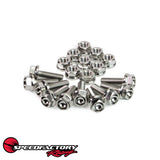 SpeedFactory Racing B / D / H / F-Series (Except S2000) Titanium Oil Pan Hardware Kit