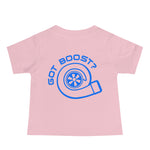 My Dad's Car Is Boosted Baby Jersey Short Sleeve Tee