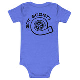 So What? My Dad's Car Is Boosted Baby short sleeve one piece