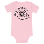 So What? My Dad's Car Is Boosted Baby short sleeve one piece