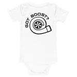 So What? My Dad's Car Is Boosted Baby short sleeve one piece