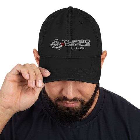 Turbo Deals Distressed Dad Hat