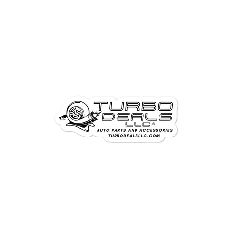 Turbo Deals Logo Bubble-free stickers