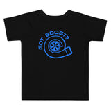 My Dad's Car Is Boosted Toddler Short Sleeve Tee