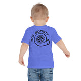 So What? My Dad's Car Is Boosted Toddler Short Sleeve Tee