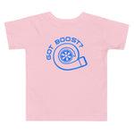 My Dad's Car Is Boosted Toddler Short Sleeve Tee