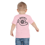 So What? My Dad's Car Is Boosted Toddler Short Sleeve Tee