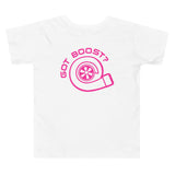 My Mom's Car Is Boosted Toddler Short Sleeve Tee