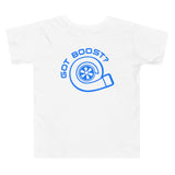 My Dad's Car Is Boosted Toddler Short Sleeve Tee