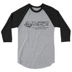 Turbo Deals 3/4 sleeve raglan shirt