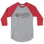 Turbo Deals 3/4 sleeve raglan shirt