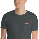 Type R Embroidered Short-Sleeve Unisex T-Shirt