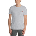 Type R Embroidered Short-Sleeve Unisex T-Shirt