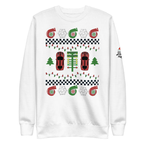 Christmas Race Unisex Fleece Pullover