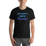 My Lady's Car Is Boosted Short-Sleeve Unisex T-Shirt