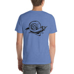 Turbo Deals Snail Back Short-Sleeve Unisex T-Shirt