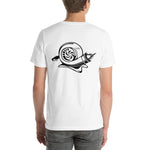 Turbo Deals Snail Back Short-Sleeve Unisex T-Shirt