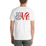 Type R Peace And Love Short-Sleeve Unisex T-Shirt