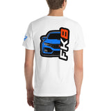 FK8 Boost Blue Pearl Short-Sleeve Unisex T-Shirt