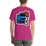 FK8 Boost Blue Short-Sleeve Unisex T-Shirt