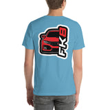 FK8 Rally Red Short-Sleeve Unisex T-Shirt