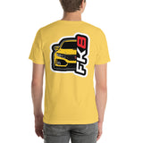 FK8 Phoenix Yellow Short-Sleeve Unisex T-Shirt