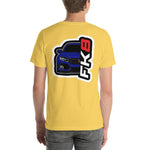 FK8 Aegean Blue Metallic Short-Sleeve Unisex T-Shirt