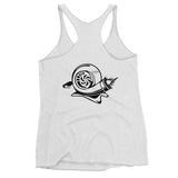 Turbo Deals Snail Back Women's Racerback Tank