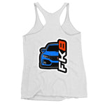 FK8 Boost Blue Women's Racerback Tank