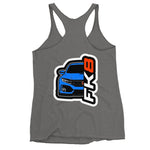 FK8 Boost Blue Women's Racerback Tank