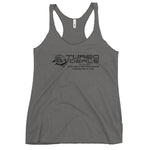 Turbo Deals Snail Back Women's Racerback Tank