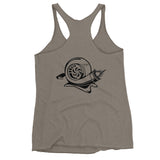 Turbo Deals Snail Back Women's Racerback Tank