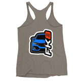 FK8 Boost Blue Women's Racerback Tank