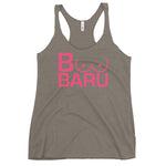 Boo-baru Save the boobies breast cancer awareness Women's Racerback Tank