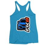 FK8 Boost Blue Women's Racerback Tank