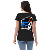 FK8 Boost Blue Women’s recycled v-neck t-shirt