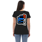 FK8 Boost Blue Women’s recycled v-neck t-shirt