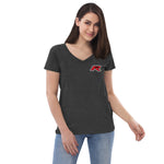 FK8 Boost Blue Women’s recycled v-neck t-shirt