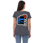 FK8 Boost Blue Women’s recycled v-neck t-shirt